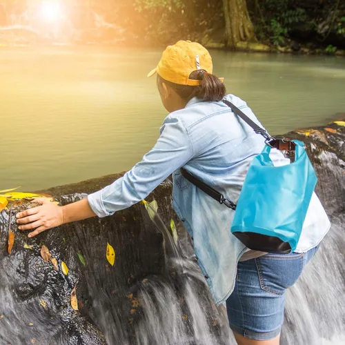 Miniatura 4 de Aduro - Bolsa impermeable para teléfono, flotante, ligera, impermeable, ideal para kayak, rafting, canotaje, natación, campamento, senderismo