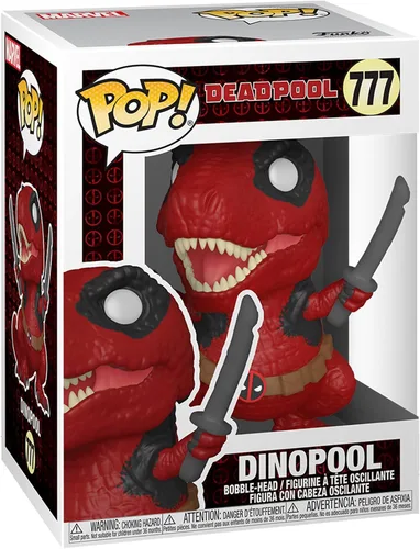 Funko POP Marvel: Deadpool 30th - Dinopool - Figura de vinilo coleccionable - Idea de regalo - Mercancía oficial - Juguetes para niños y adultos -