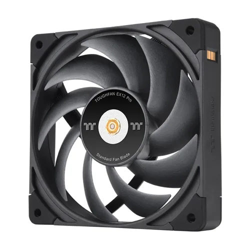 Miniatura 10 de Thermaltake TOUGHFAN 14 Negro PWM 500~2000rpm - Ventilador de radiador circular de alta presión estática de 140 mm con sistema de montaje