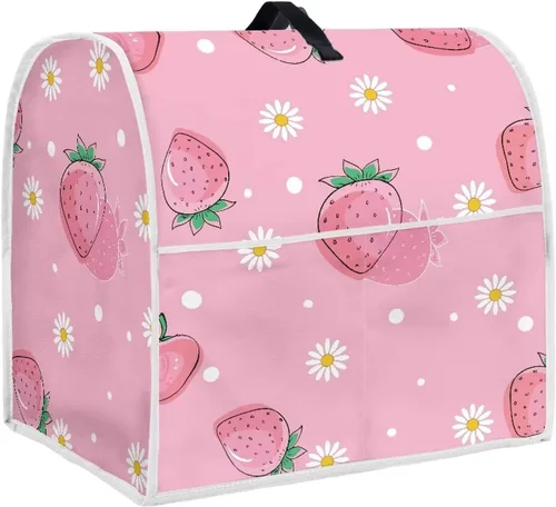 Miniatura 12 de Gomyblomy Fundas para licuadora de mariposas, fundas para máquina de café con asas y bolsillos de pañuelos, fundas ligeras para tostadoras