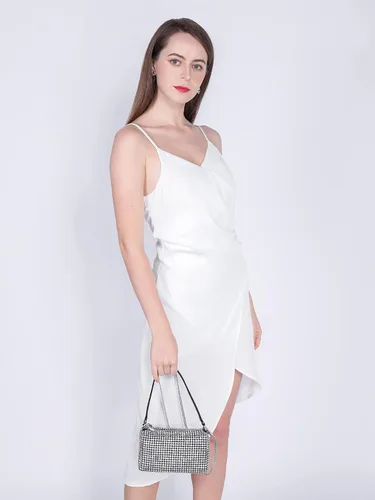 Miniatura 3 de Bolsos cruzados de cristal para mujer bolso de noche con diamantes de imitación para mujer bolsos de diamantes de imitación con cadena boda