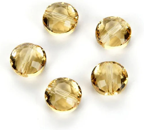 Miniatura 14 de Adabele - 25 cuentas de cristal sueltas con facetas austriacas de 0.315 pulgadas (0.315 in) compatibles con Swarovski Preciosa 5052 SSMR811