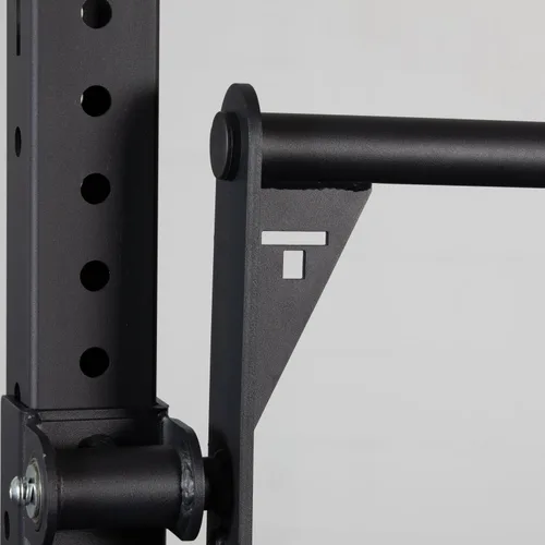 Miniatura 7 de Titan Fitness Máquina de cuello de montaje en rack, velocidad de carga de placa de 110 libras, compatible con bastidores de la serie T-3, X-3 y TITAN