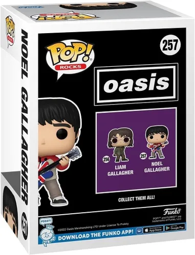 Miniatura 3 de Funko Pop Rocks: Oasis - Noel Gallagher - Figura de vinilo coleccionable - Idea de regalo - Producto oficial - Juguetes para niños y adultos - Fans