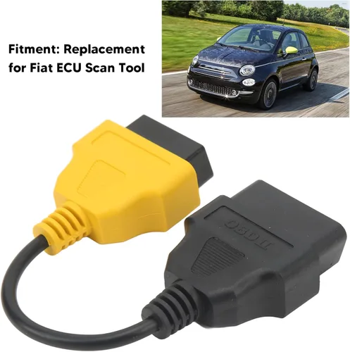 Miniatura 3 de Qinlorgo Cable OBD2, instalación fácil de la prueba de diagnóstico del cable de extensión del ABS OBD2 para el escáner auto del ECU