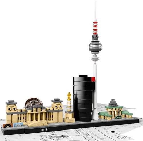 Juego de construcción del Rascacielos LEGO Architecture Berlin 21027