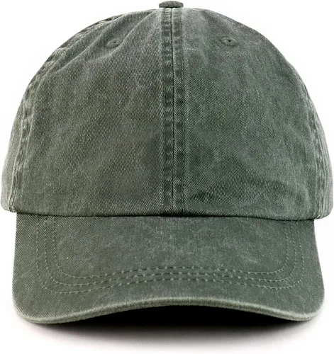 Miniatura 2 de Armycrew Gorra de béisbol sin estructurar teñida con pigmento de algodón lavado grande XXL