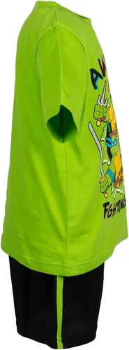 Miniatura 7 de Teenage Mutant Ninja Turtles Conjunto de camiseta estampada y pantalones cortos de malla