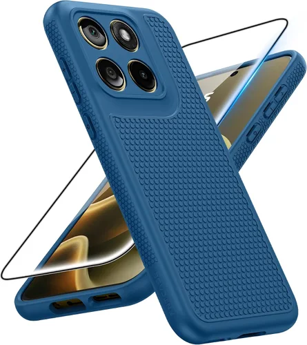 Miniatura 50 de FNTCASE Funda para iPhone 14 Pro Max color azul: [compatible con Magsafe] Funda magnética mate sólida con [protección completa de la cámara]