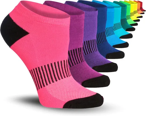 Miniatura 41 de Tipi Toe Women’s 12 Pack Cushioned Low Cut Socks – Breathable, Moisture-Wicking Athletic Comfort for Running & Daily Wear