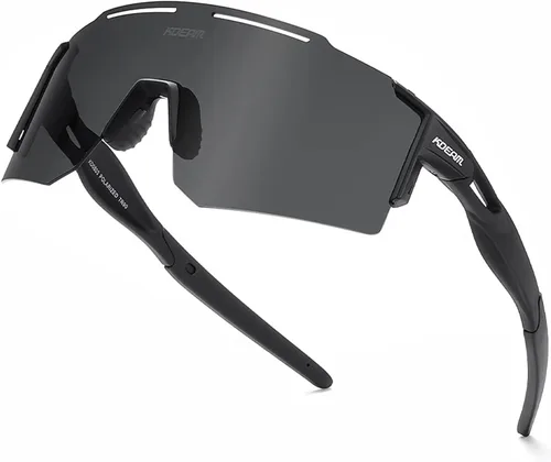 Gafas de sol deportivas polarizadas UV400 para hombres y mujeres, gafas de ciclismo resistentes al viento para conducción, carrera, golf, lentes de