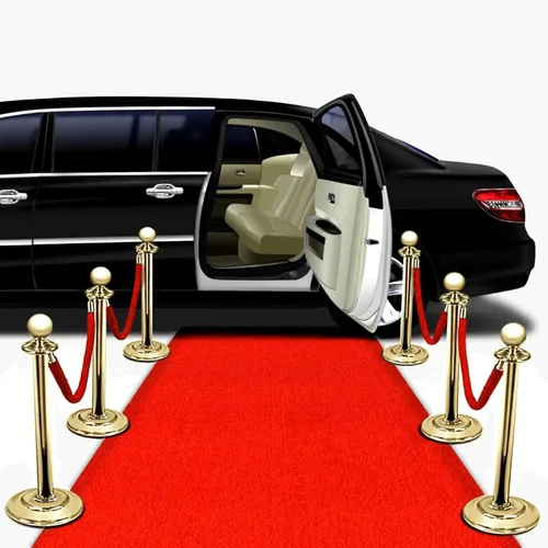 Miniatura 9 de EZLucky Alfombra roja de lujo para fiestas, 2.6 x 30 pies, extra gruesa de alta calidad para bodas y eventos, respaldo antideslizante, decoración