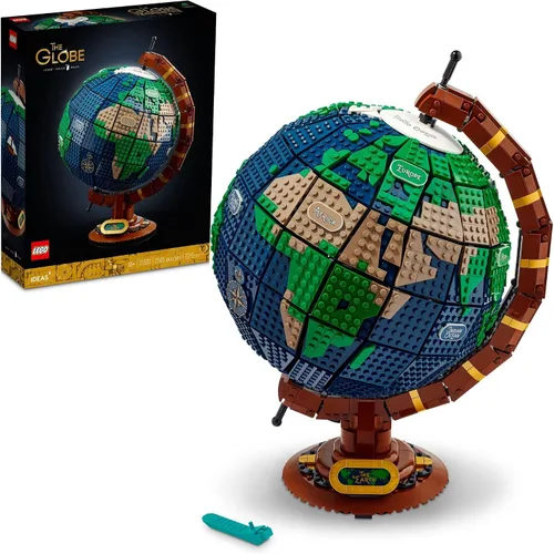 Miniatura 7 de LEGO Ideas The Globe 21332 - Juego de construcción para adultos (2585 piezas)