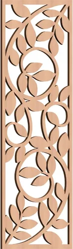Miniatura 134 de 9 3/8"W x 24 3/8"H x 1/4"T Utica Decorativo Fretwork Madera Paneles de Pared, Abedul