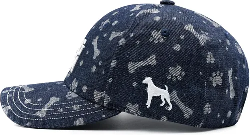 Miniatura 8 de Waldeal Gorra bordada de béisbol con diseño de perro para mujer, diseño de pata de jacquard, regalo para amantes