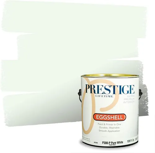 Miniatura 10 de PRESTIGE Pintura exterior e imprimación en uno, aloe, plano, 1 galón