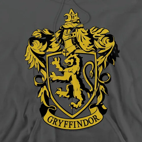 Miniatura 2 de Trevco Harry Potter Gryffindor Crest - Sudadera con capucha unisex para adultos