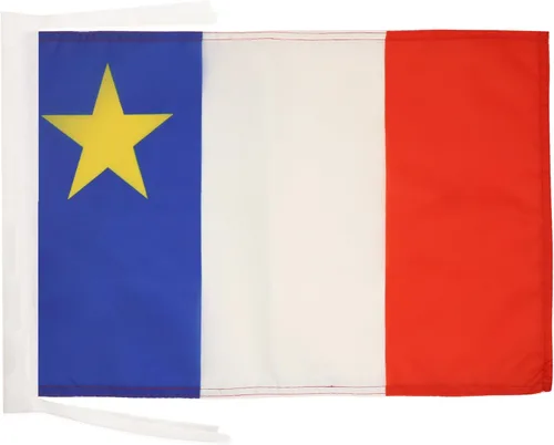 Miniatura 574 de Bandera de México AZ FLAG, 45.7 x 30.5 cm, con cordones - Pequeñas banderas mexicanas de 30 x 45 cm - Bandera de 45.7 x 30.5 cm