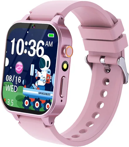 Miniatura 12 de Vakzovy Reloj Inteligente para Niños Varones con 26 Juegos de Rompecabezas Pantalla Táctil HD Cámara Podómetro Reproductor de Música Linterna