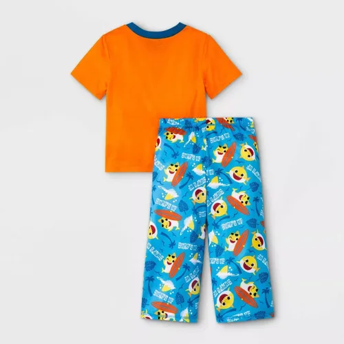Miniatura 2 de Nickelodeon Boys' Paw Patrol Baby Shark 2-Piece Loose-fit Pajamas Set