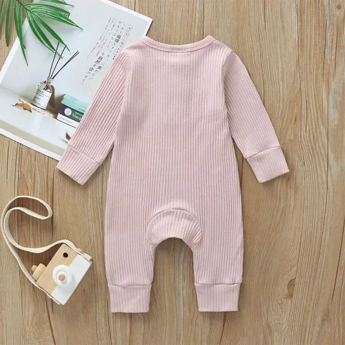 Miniatura 4 de Kuriozud Mameluco de una pieza para recién nacido, unisex, con botones, para bebé y niña