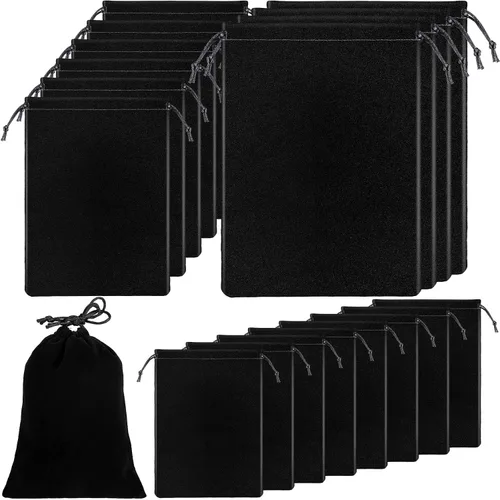 Junkin 18 bolsas de almacenamiento de juguetes para adultos, bolsa con cordón, organizador de juguetes ajustable, bolsas de regalo, bolsa plegable