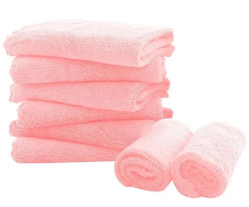Paquete de 8 pañitos grandes para bebés, de 20 por 10 pulgadas, son ultra absorbentes, se pueden lavar a mano, ideales para recién nacidos, toalla