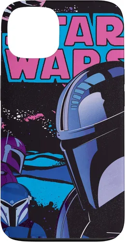 Miniatura 7 de Carcasa de cómic retro para iPhone 16 Star Wars The Mandalorian Bounty Hunters