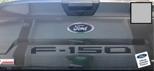 Miniatura 7 de 2018-2020 F150 Calcomanías de Inserción para Portón Trasero Letras Incrustaciones Hendiduras Adhesivos (Delgadas) para Ford F150 (2018-2020)