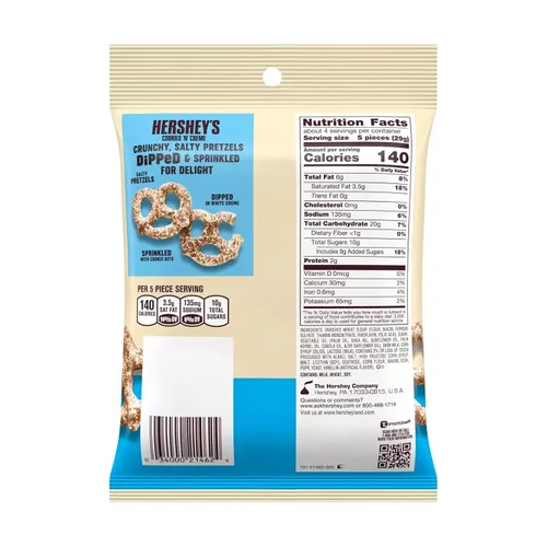 Miniatura 2 de Hershey's Galletas de pretzels sumergidas 'N' Crème 4.23 oz