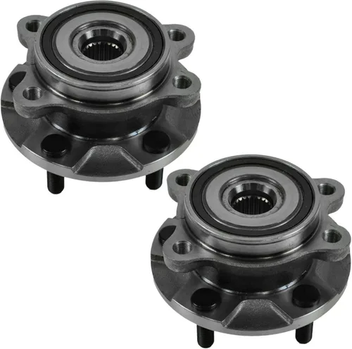 Miniatura 53 de TRQ Juego de buje y rodamiento trasero de 2 piezas compatible con Audi TT 2000-2006 TT Quattro, Volkswagen Beetle 1998-2010, Golf 1998-2005, Jetta