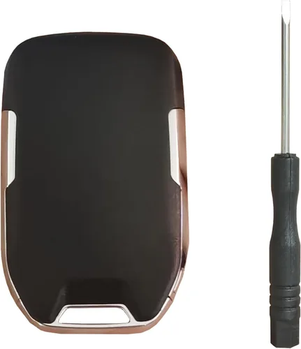 Miniatura 7 de Reemplazo para carcasa de llavero remoto de entrada sin llave compatible con Chevy Silverado y GMC Sierra 1500 2500HD 3500HD 2019-2022 (1-Negro)