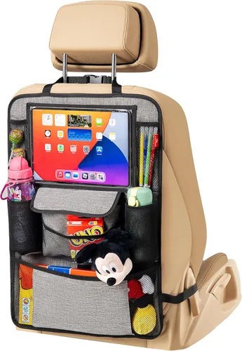Miniatura 8 de Helteko Organizador de Asiento de Automóvil, Versión Ultra Organizadores de Asiento Trasero para Niños y Almacenamiento, Protector de Asiento