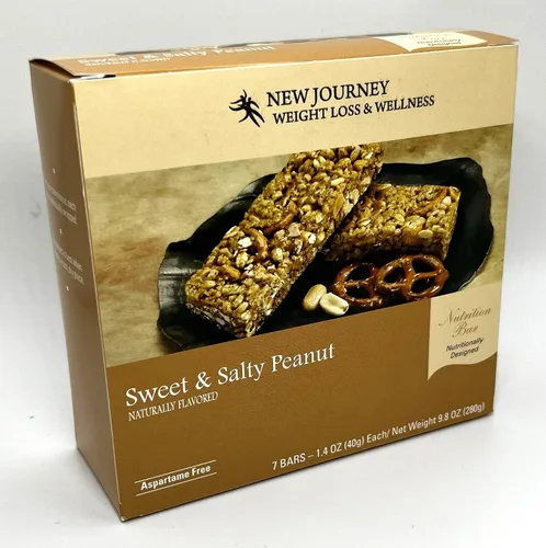 Miniatura 11 de New Journey Weight Loss & Wellness - Barra nutricional de alto contenido proteico (7 barras/caja)