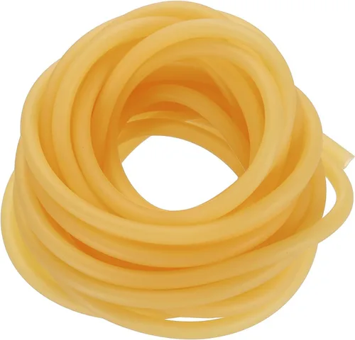 Miniatura 31 de uxcell Tubo de goma de látex natural, 1/4 pulgadas de diámetro interior x 3/8 pulgadas de diámetro exterior de 32.8 pies, manguera de goma elástica
