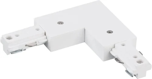 LEONLITE Conector H Track L, kit de iluminación de pista de circuito único tipo H de 3 hilos-1, listado UL, material ignífugo, para sistema de riel