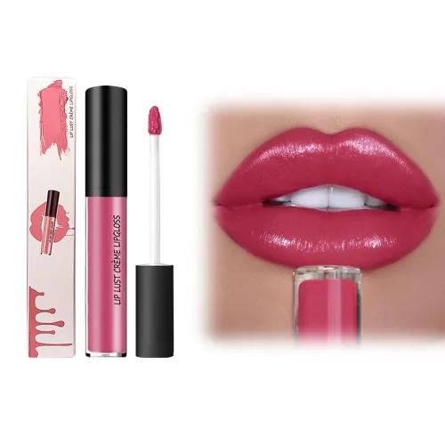 Miniatura 13 de Fauppt Labiales de 12 colores crema para labios, ligeros, mejorados, impermeables, de larga duración, hidratantes, antiadherentes, para mujeres, 001