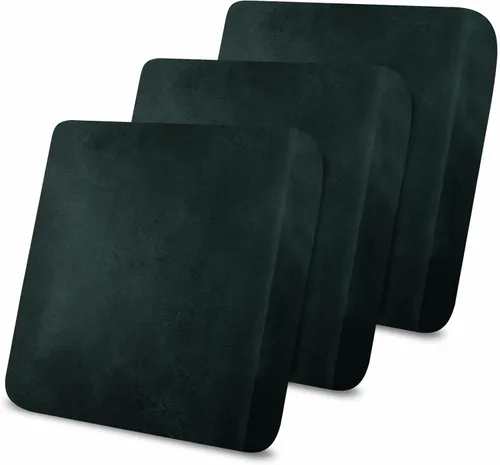 molasofa Fundas de cojín de sofá con aspecto de cuero, fundas elásticas para cojín de sofá seccional, protector de cojín de asiento de repuesto,