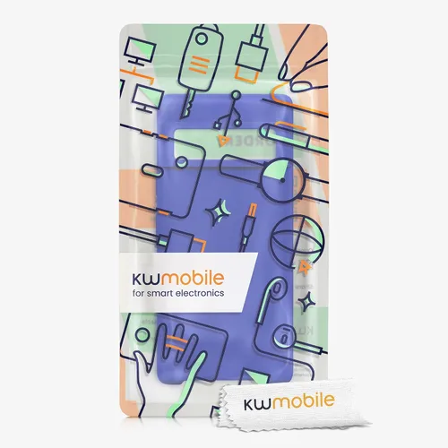 Miniatura 333 de kwmobile Funda Compatible con Google Pixel 6 Pro - Funda de teléfono de silicona TPU con acabado suave - Azul Arrecife