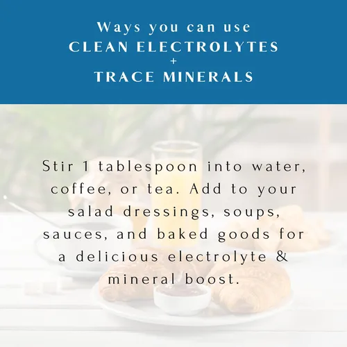 Miniatura 6 de Mt. Capra Clean Electrolytes + traza minerales Minerales de alimentos integrales de leche de cabra alimentada con pasto Hidratante y fácil