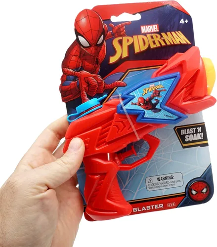 Miniatura 2 de JA-RU Marvel Spiderman - Pistola de agua de juguete (6 pistolas de agua pequeñas), pistolas de agua para niños. Juguetes de piscina de superhéroes.