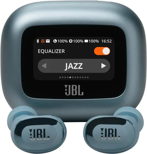 Miniatura 10 de JBL Live Buds 3 - Auriculares tipo bolígrafo inalámbricos genuinos con cancelación de ruido, 40 horas totales de reproducción, carga inalámbrica, 6