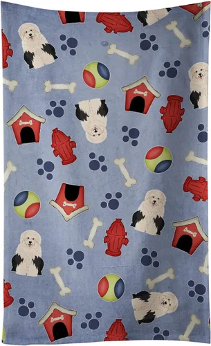 Miniatura 10 de Caroline's Treasures BB2654KTWL Dog House Collection Airedale - Toalla de cocina para invitados, toalla de baño decorativa para cara, té, paño