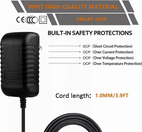 Miniatura 3 de Cargador adaptador de CA compatible con MTD Troy Bilt Yard Man 725-06121A Cable de cortacésped PSU