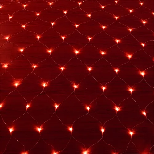 Miniatura 7 de LJLNION Luces de red de San Valentín, 360 luces LED de 12 pies x 5 pies, cadena de luces de malla conectables, 8 modos de iluminación, adaptador