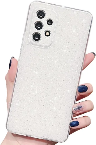 Miniatura 109 de MINSCOSE Funda compatible con Samsung Galaxy A14 5G, bonita funda delgada con purpurina fina, a prueba de golpes, de TPU para mujeres y niñas