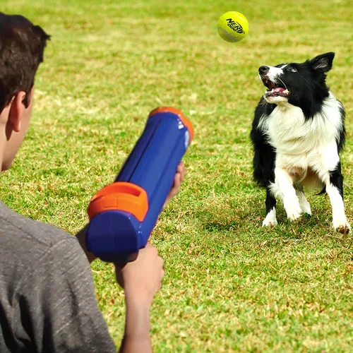Miniatura 4 de Nerf Dog Lanzador de pelotas de tenis para perros, juguete para perros