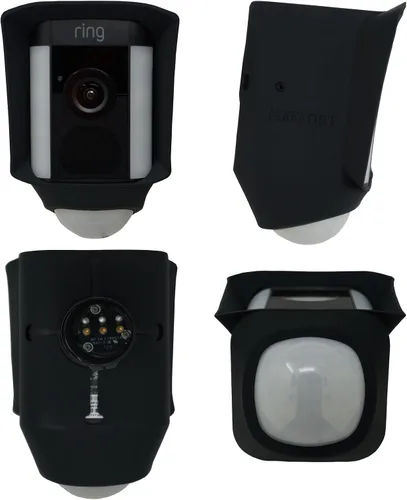 Miniatura 4 de Funda de silicona compatible con Ring Floodlight Cam Wired Plus, cámara de reflector, protección contra el deslumbramiento solar, los rayos UV