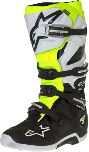 Miniatura 6 de Alpinestars Tech 7 Enduro Drystar Botas de motocross impermeables para hombre, comodidad mejorada, certificado CE