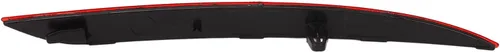 Miniatura 9 de Reflector de parachoques trasero para 2020 a 2023, luz reflector trasera de coche de lente roja, repuesto de luces de parachoques trasero